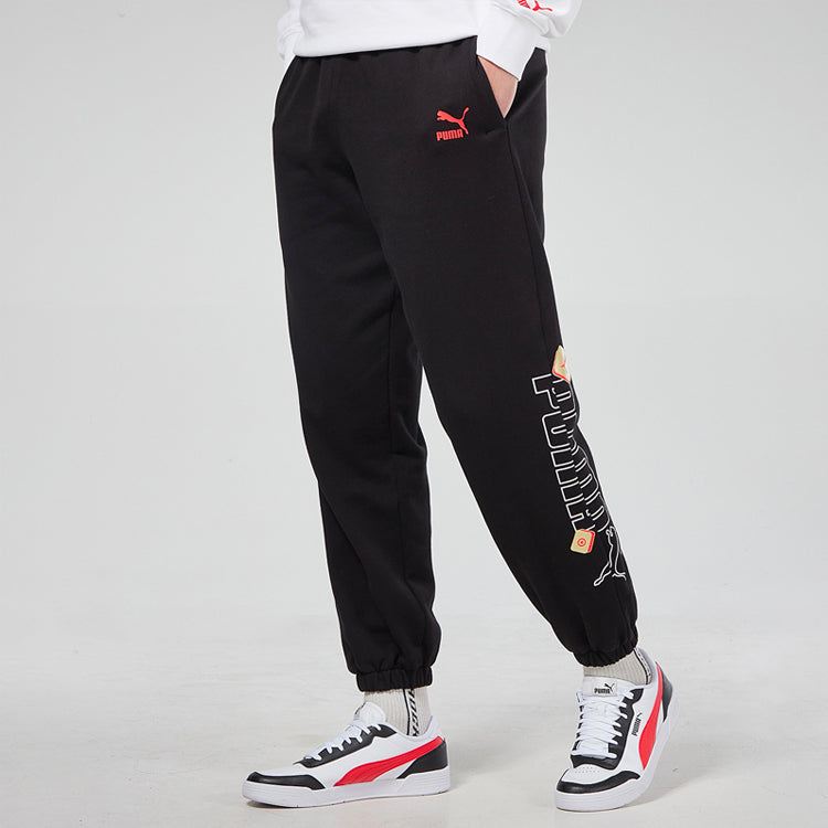 PUMA YOTOX Sweatpants 'Black Red' 531300-01