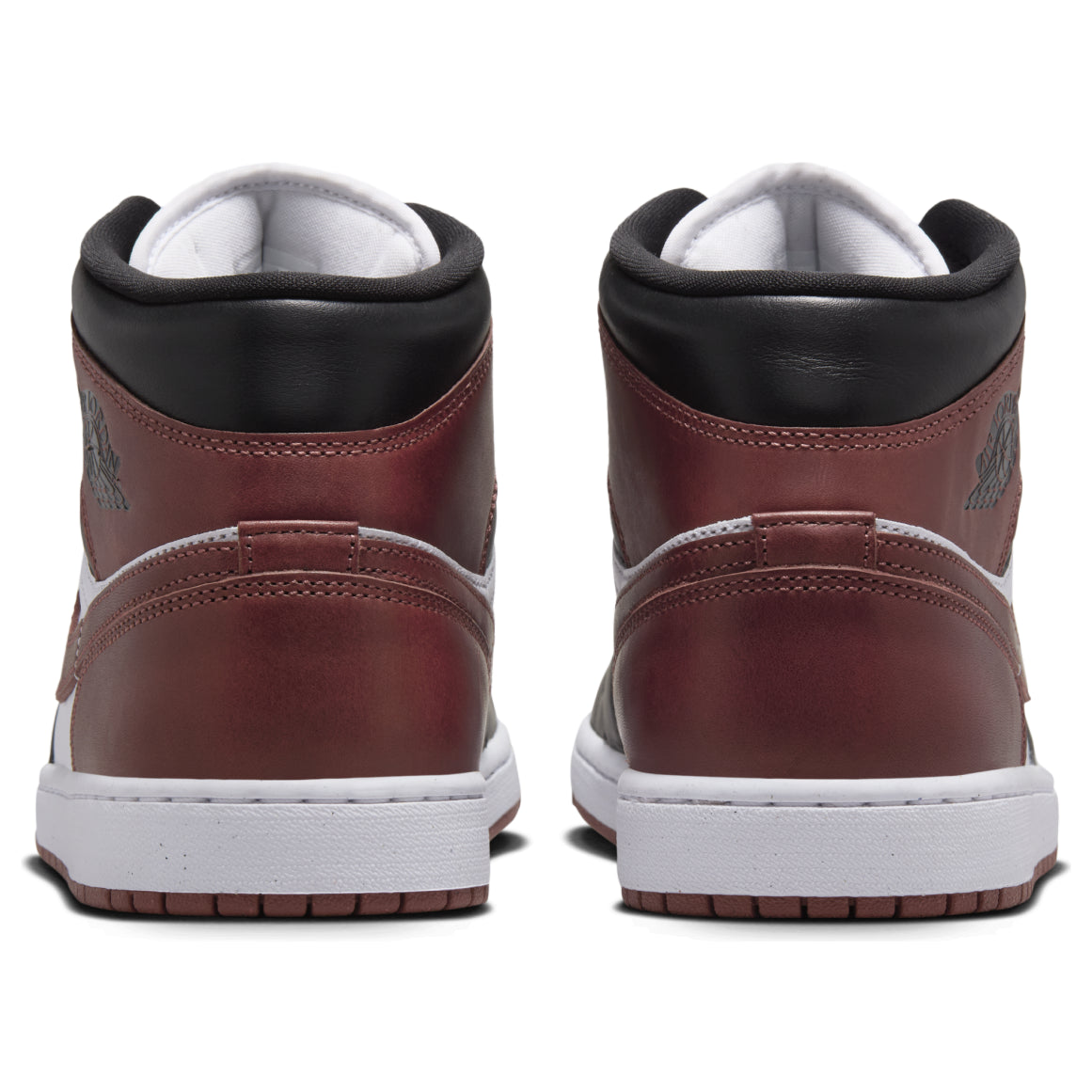 Air Jordan 1 Mid 'White Red Black' HF3216-102