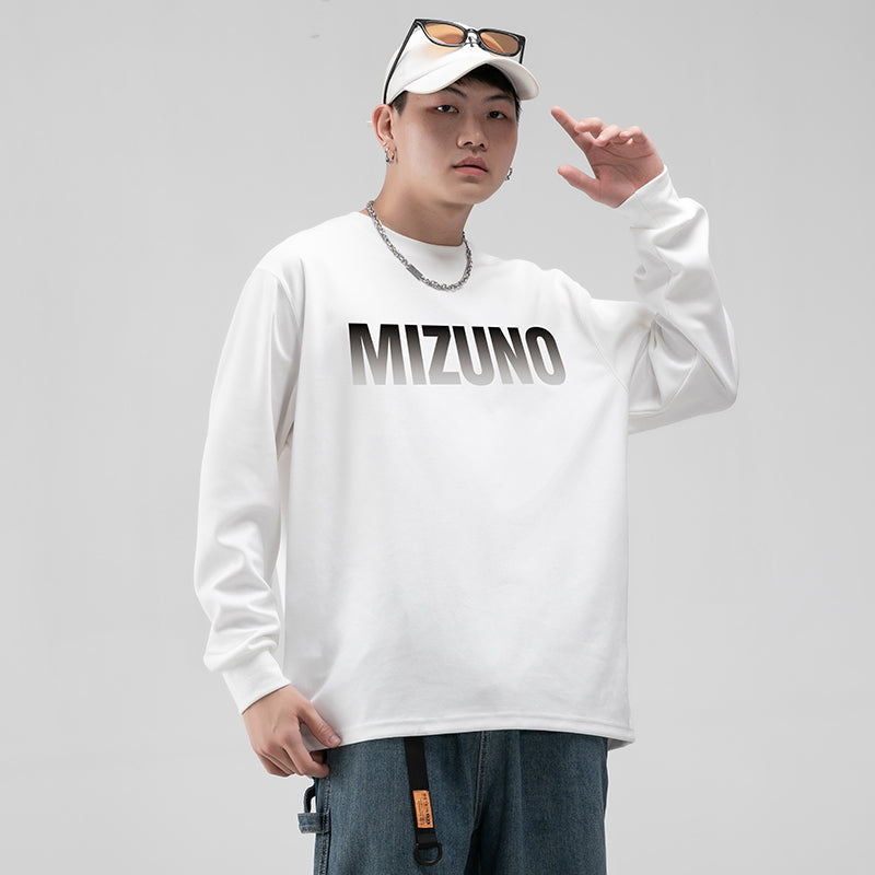 Mizuno Graphic Long Sleeve T-shirt 'White' A2CA2A03