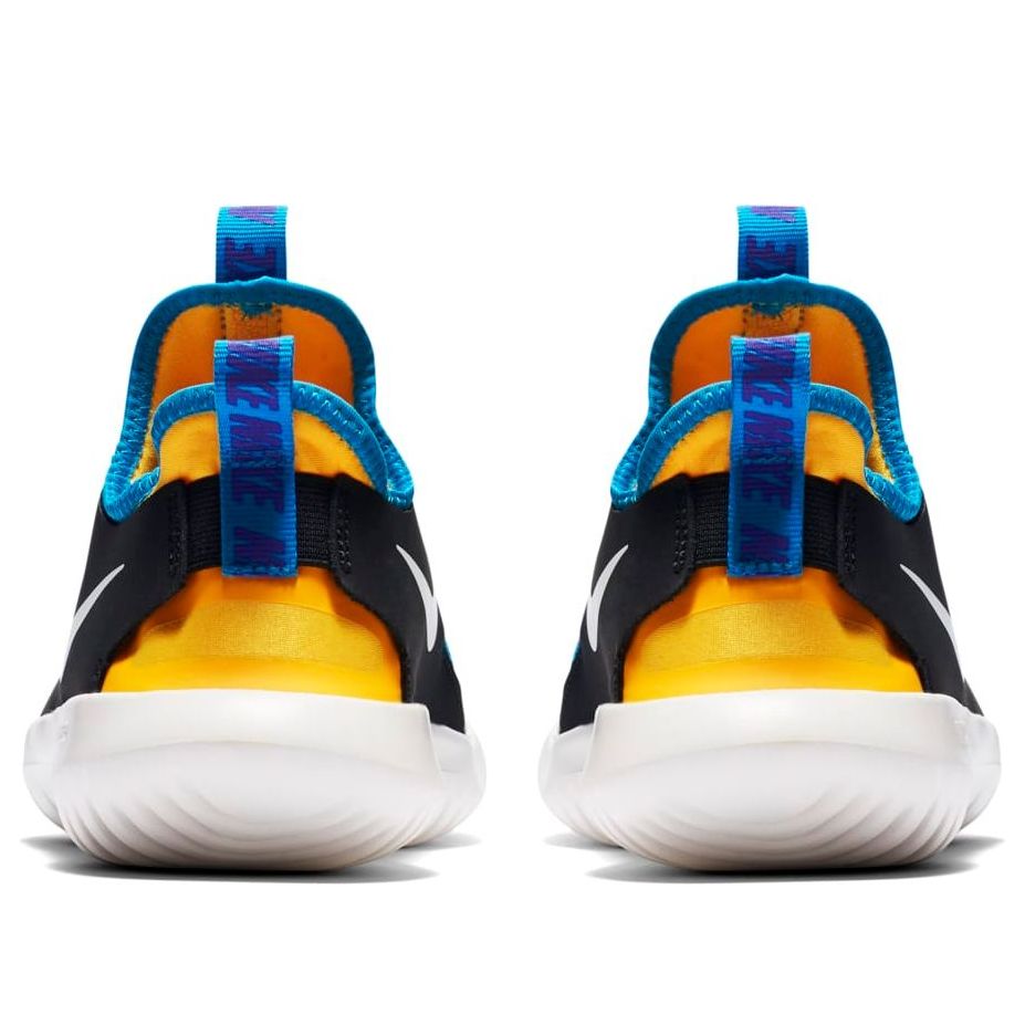 (GS) Nike Flex Runner 'Black Blue' AT4662-401