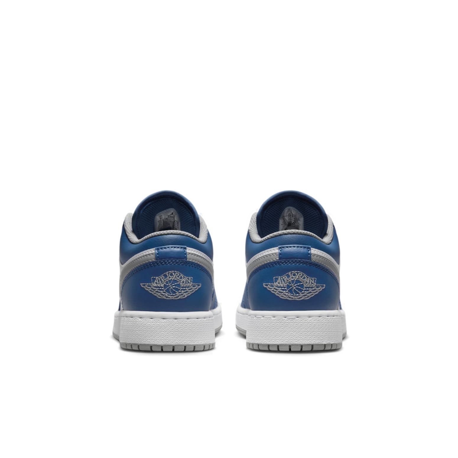 (GS) Air Jordan 1 Low 'True Blue Cement' 553560-412