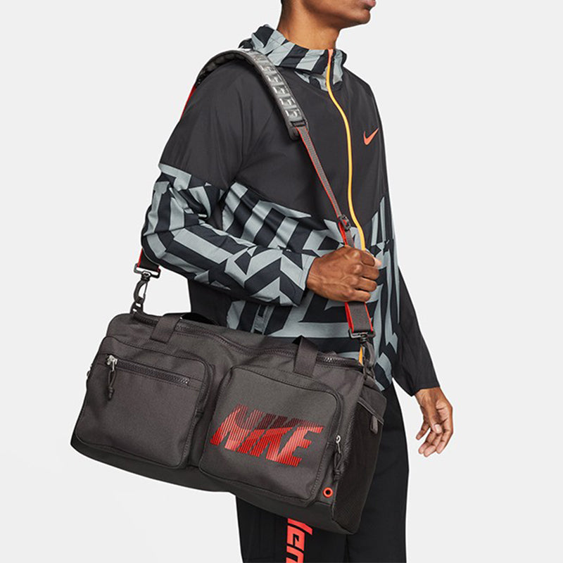 Nike Utility Power Logo Training Bag 'Grey' DB1147-254