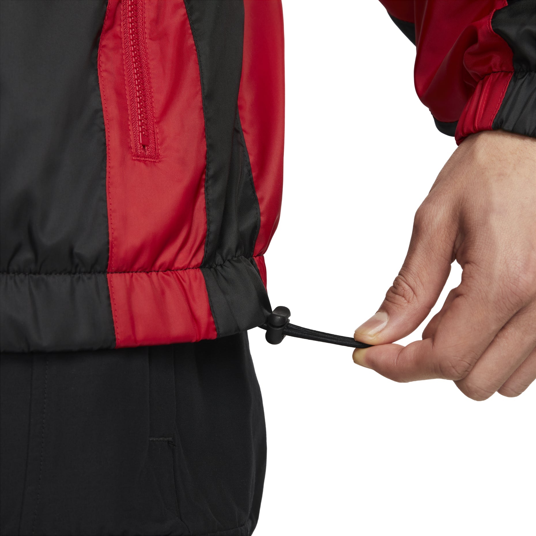 Air Jordan SS22 Woven Sports Hooded Jacket Black DJ9829-010