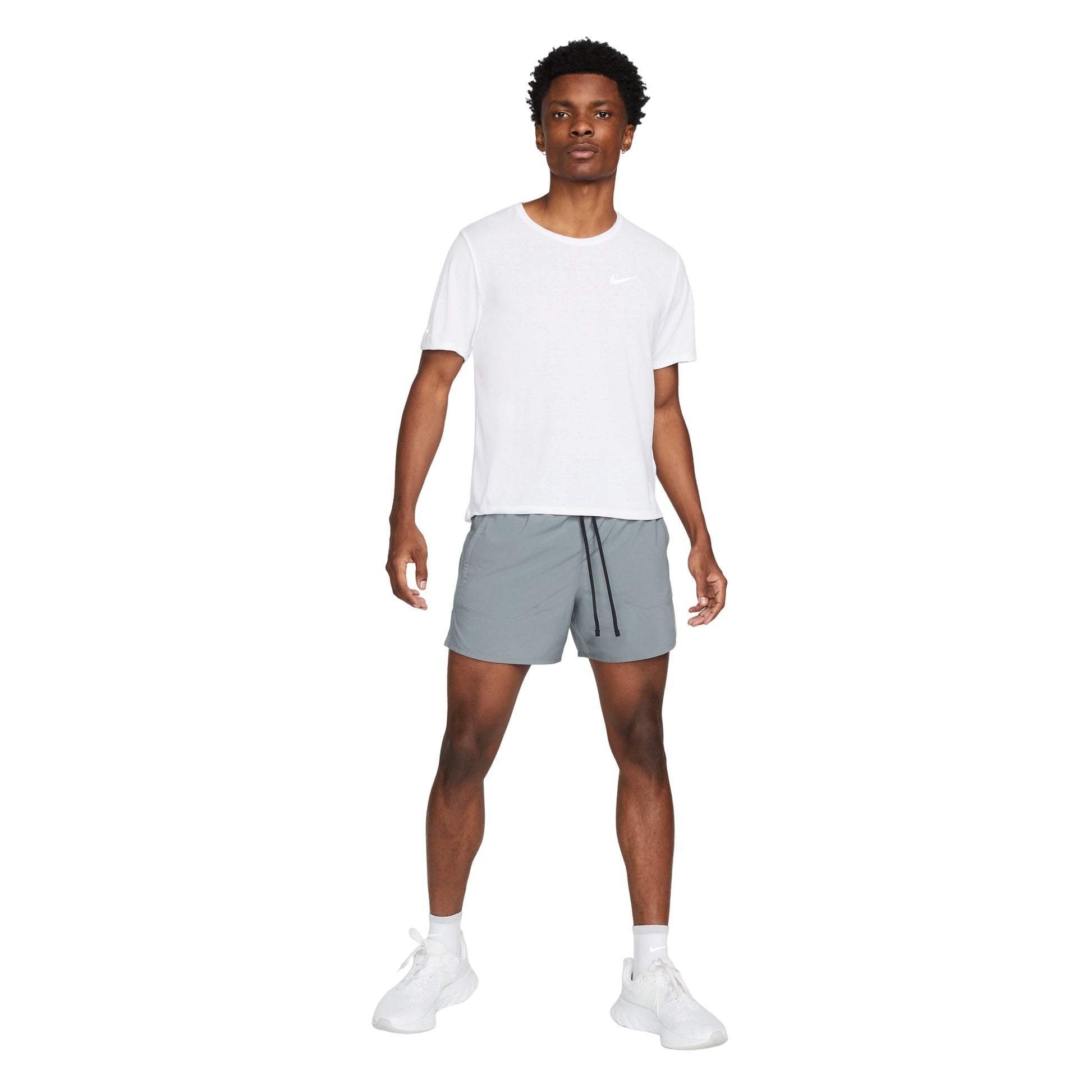 Nike Dri-FIT Stride 5" Hidden Lined Running Shorts 'Smoke Grey' DM4756-084