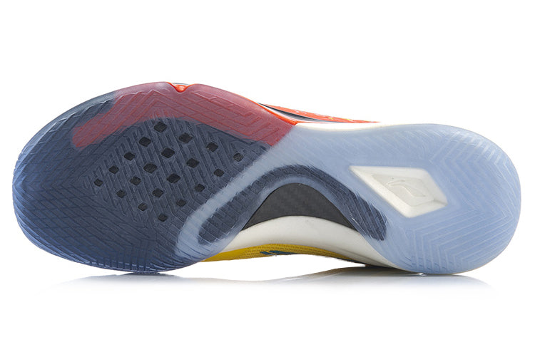 Li-Ning Monkey King Badminton Shoes 'Yellow Red Blue' AYAP013-4