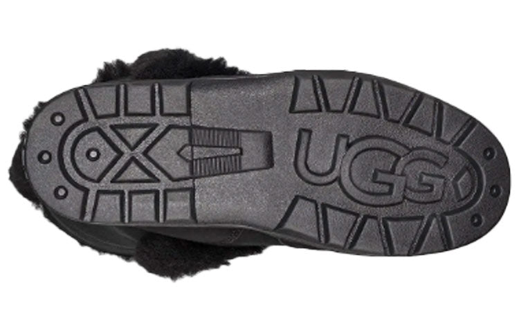 (WMNS) UGG Sundance II Revival Snow Boots Black 5325O-BLK