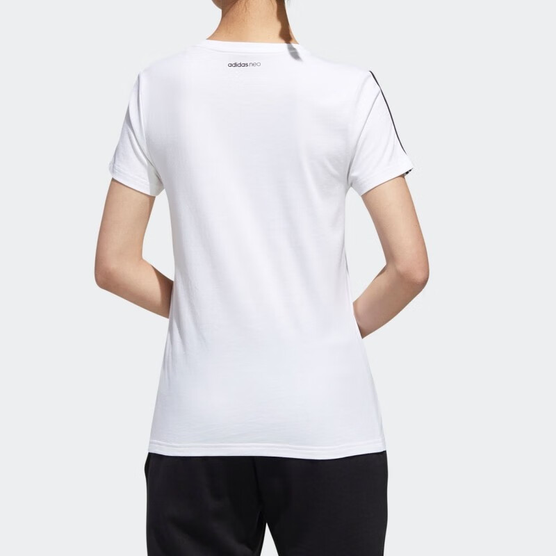 (WMNS) adidas Neo PNDA T-Shirts 'White' GK1568