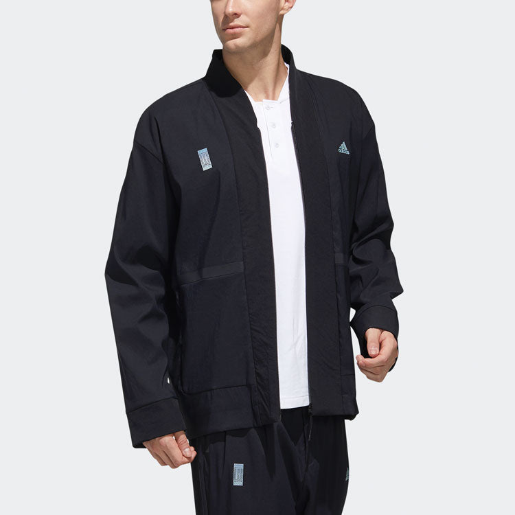 adidas WJ JKT Sports Stylish Jacket Black FM9360