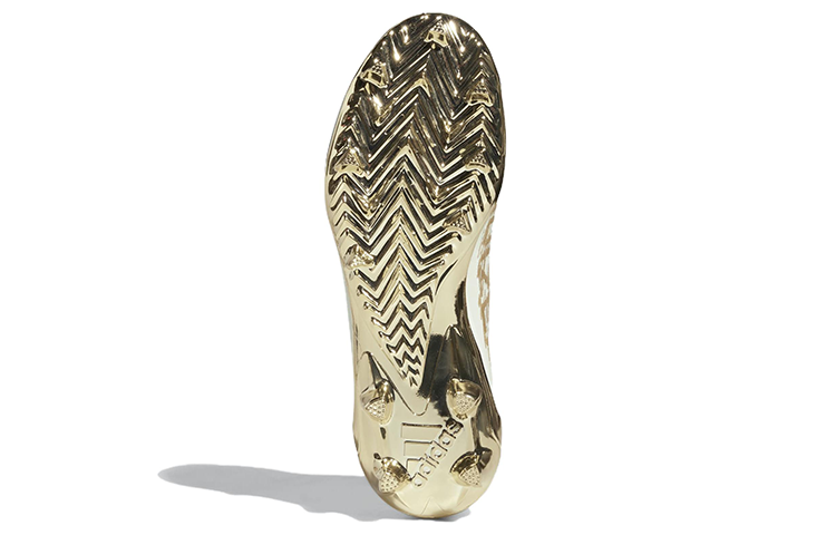 adidas Adizero Cleats Primeknit 'White Gold Metallic' GX5100