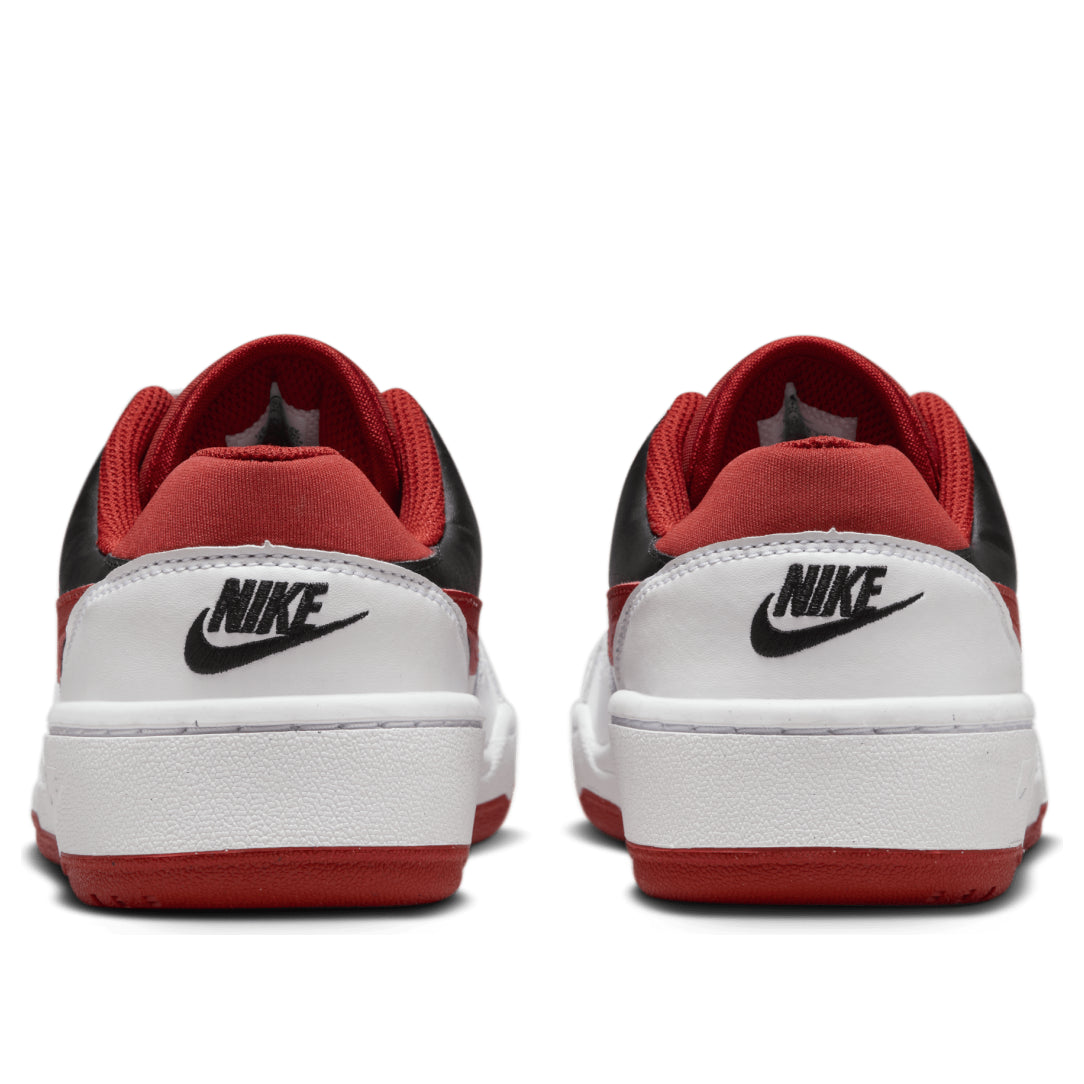 (GS) Nike Full Force Low 'White Mystic Red' FV5929-100