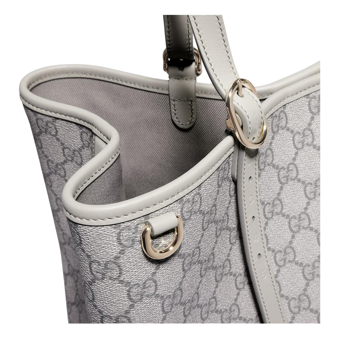 (WMNS) Gucci GG Emblem Large Tote Bag 'Grey' 815213-FAD6M-1425