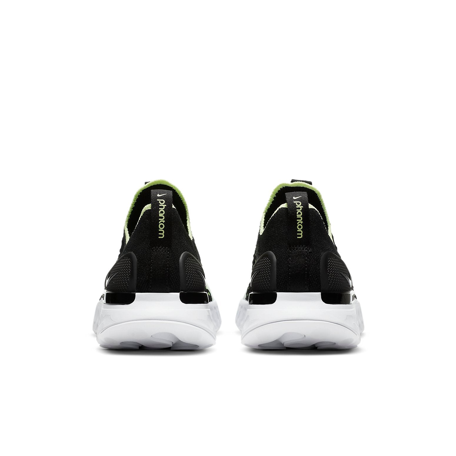 (WMNS) Nike React Phantom Run Flyknit 2 'Black Volt' CJ0280-004