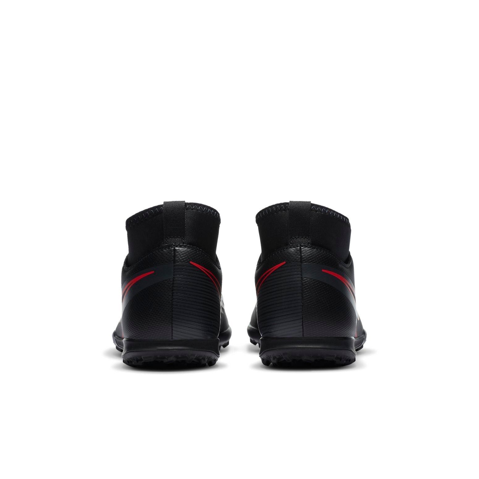 (GS) Nike Jr. Mercurial Superfly 7 Club TF Turf 'Black Red' AT8156-060