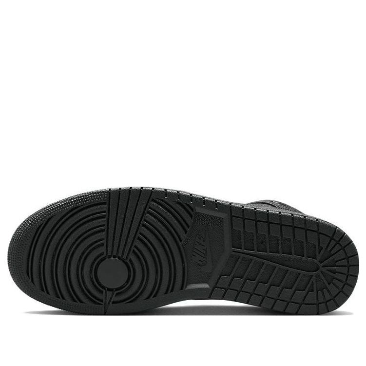 Air Jordan 1 Mid 'Triple Black' 2022 554724-093
