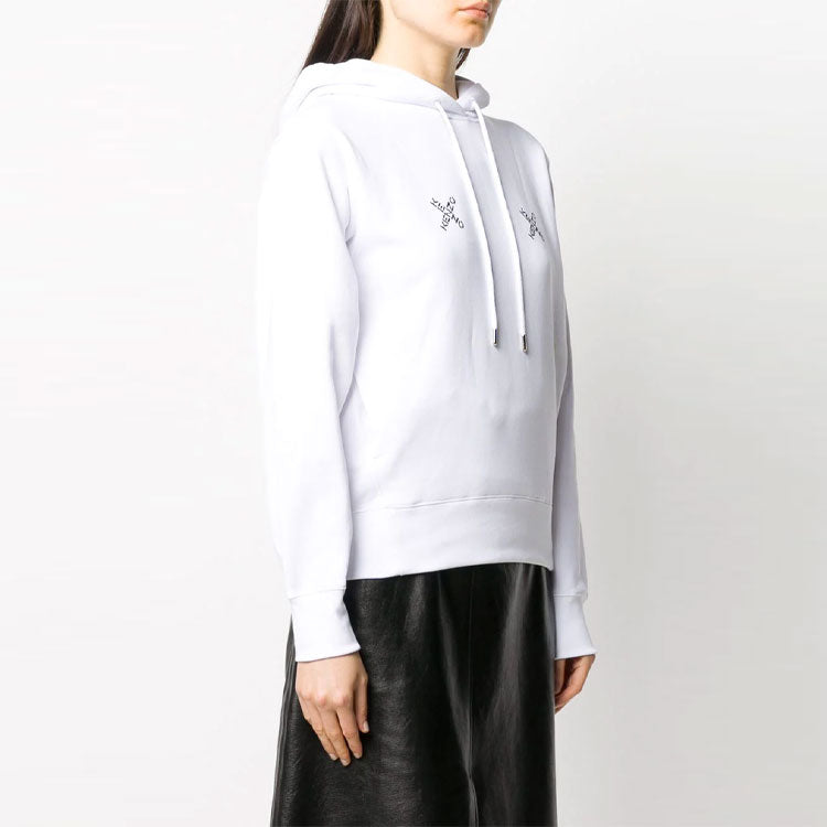 (WMNS) KENZO FW20 Hoodie Sports White FA62SW8704MS-01