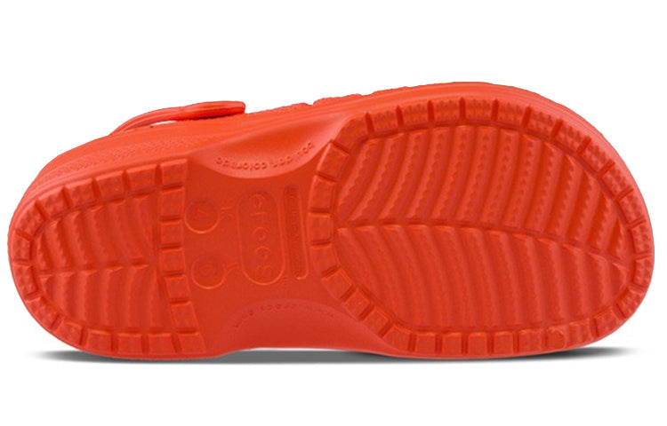 Crocs Baya Beach Orange Sandals 10126-817