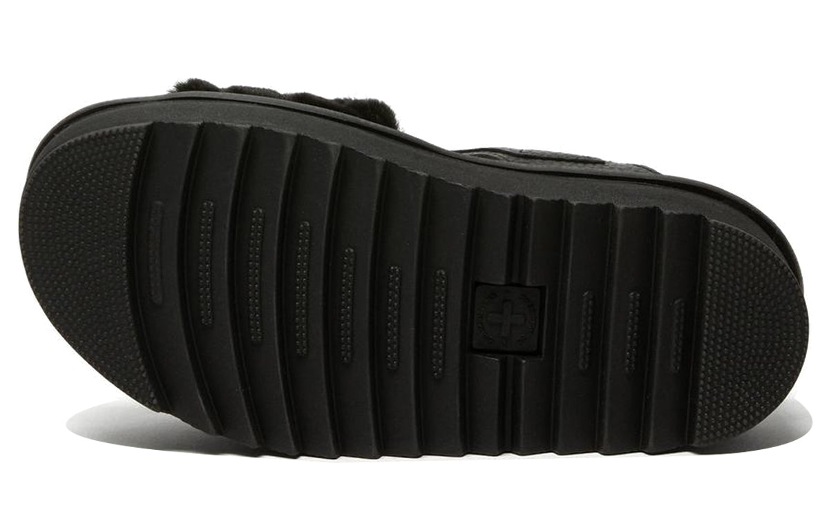(WMNS) Dr. Martens Voss Quad Flatform Sandal Black 26921001