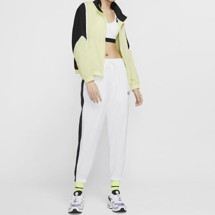 (WMNS) Nike SPORTSWEAR Woven Jacket Green CJ3686-367