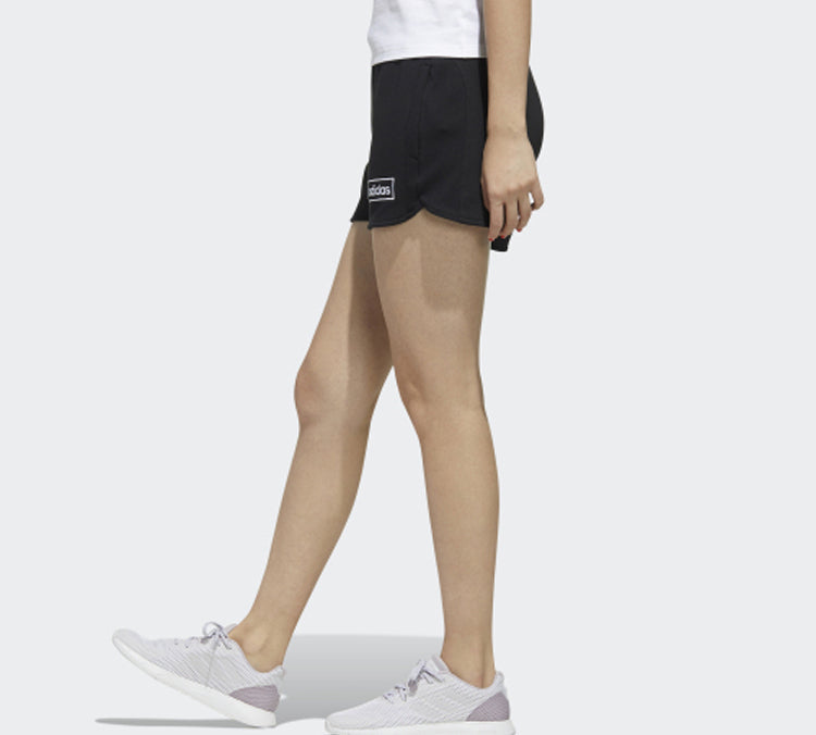 (WMNS) adidas neo W C+ Short Sports Shorts Black FP7401