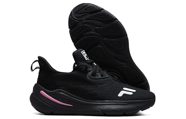 (WMNS) Fila Fusion Shoes 'Triple Black' T12W125204FBK