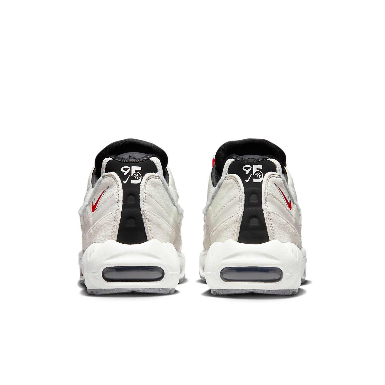 Nike Air Max 95 SE 'Double Swoosh - Light Bone Habanero Red' DQ0268-002