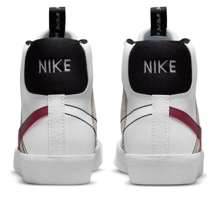 (GS) Nike Blazer Mid '77 SE 'White Rush Maroon' DH8640-101