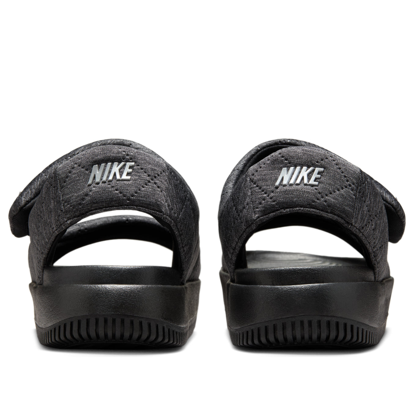 (WMNS) Nike Calm SE Sandals 'Black Metallic Silver' HJ9000-002