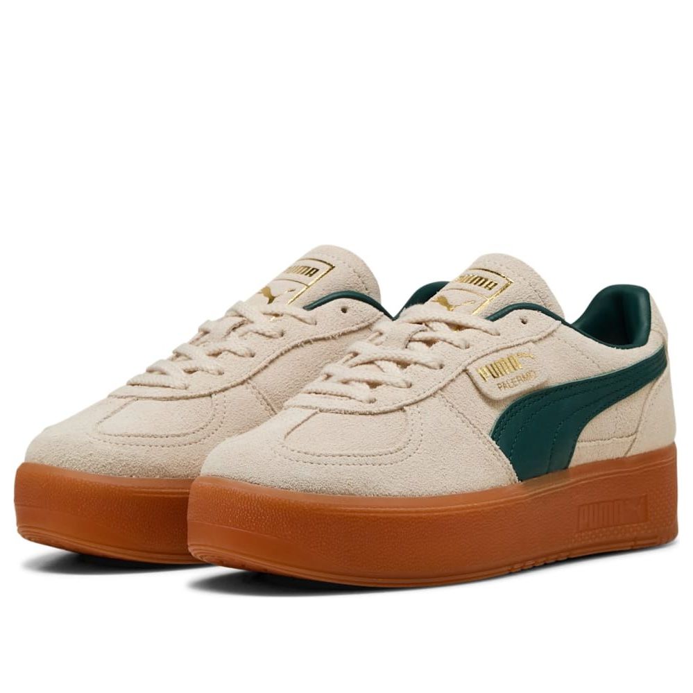 (WMNS) PUMA Palermo Elevata 'Alpine Snow Green Terrain' 399348-18