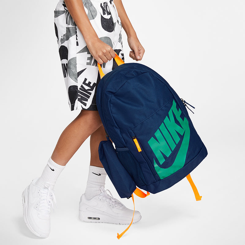 Nike Elemental Logo Backpack 'Navygreen' BA6030-492