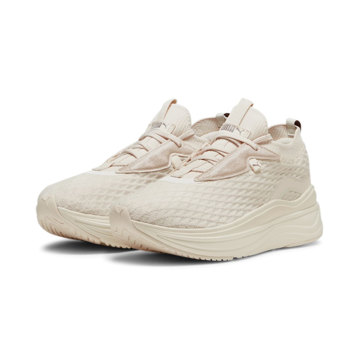 (WMNS) PUMA Softride Sophia Stacked Premium 'Warm White' 378854-02