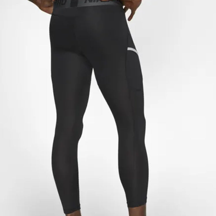 Men's Nike Basketball Training Black Leggings AT3383-010