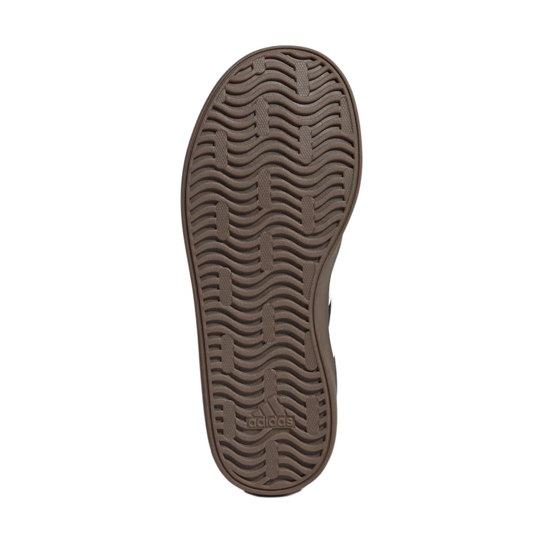 (GS) adidas VL Court 3.0 'Black White Gum' IE3630