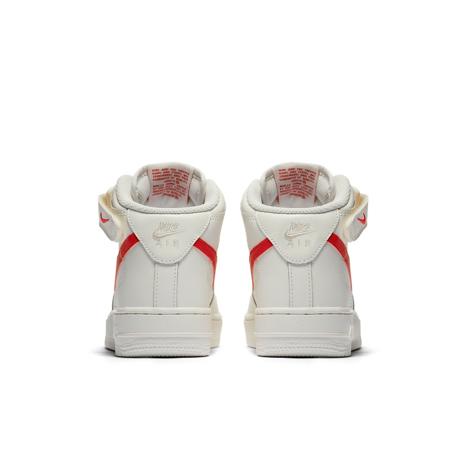(GS) Nike Air Force 1 Mid 'White Red' 314195-126