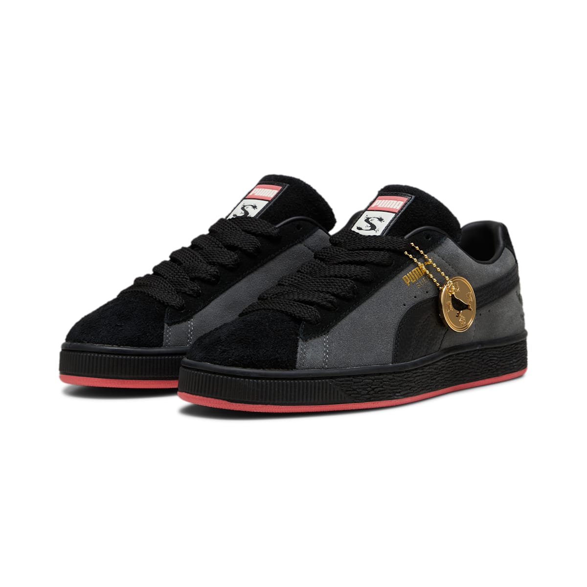 PUMA x STAPLE Suede 'Black Shadow Grey' 396253-01