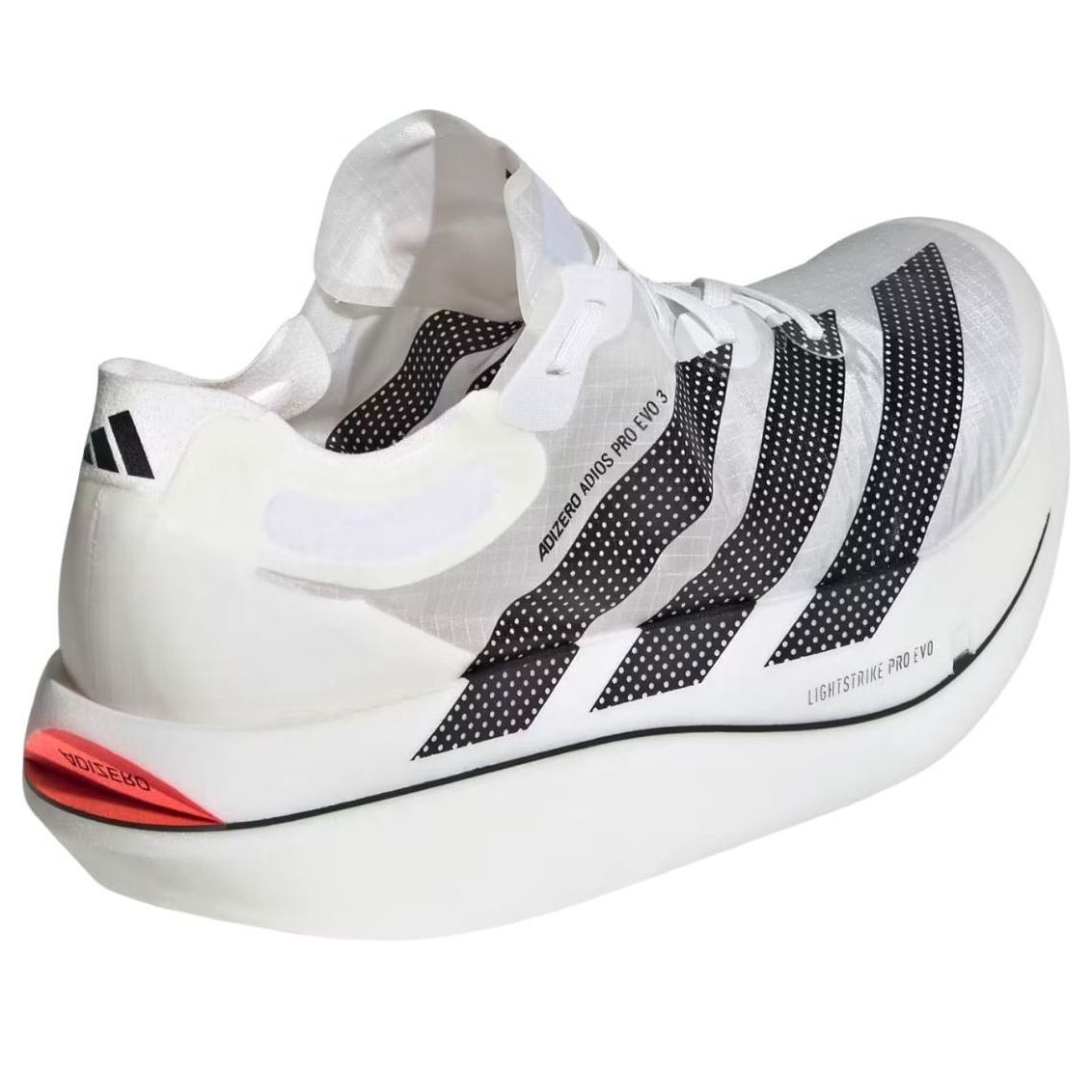 adidas Adizero Adios Pro Evo 3 'White Black Solar Turbo' KH7678