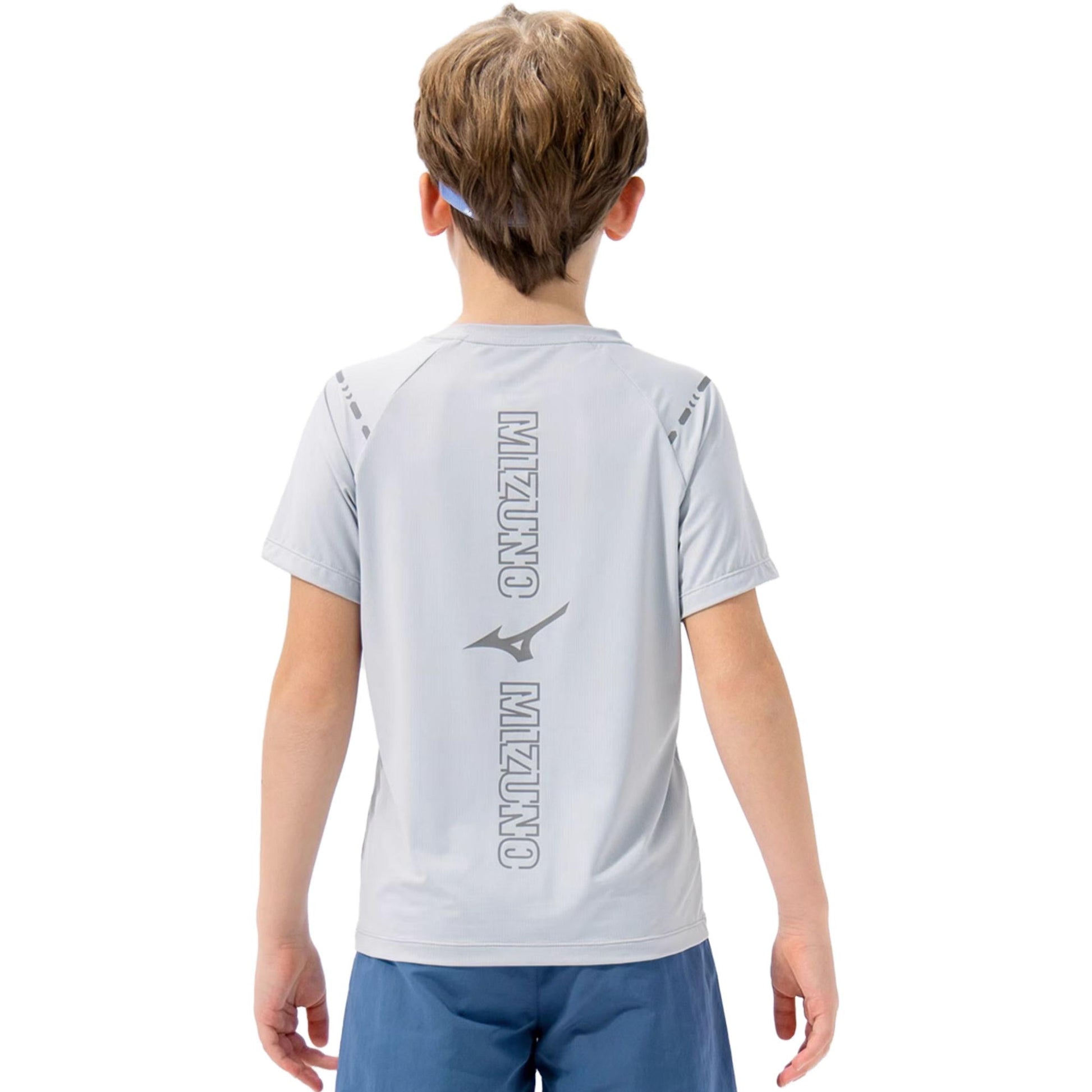 (GS) Mizuno Casual T-shirt 'Grey' T3036