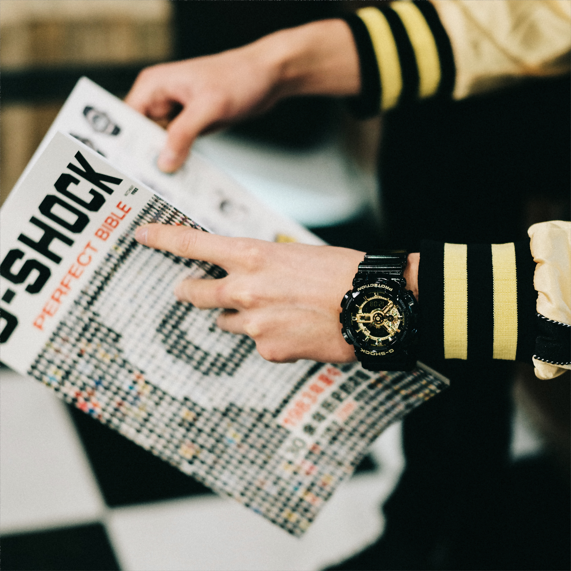CASIO G-Shock Analog-Digital 'Black Gold' GA-110GB-1APR