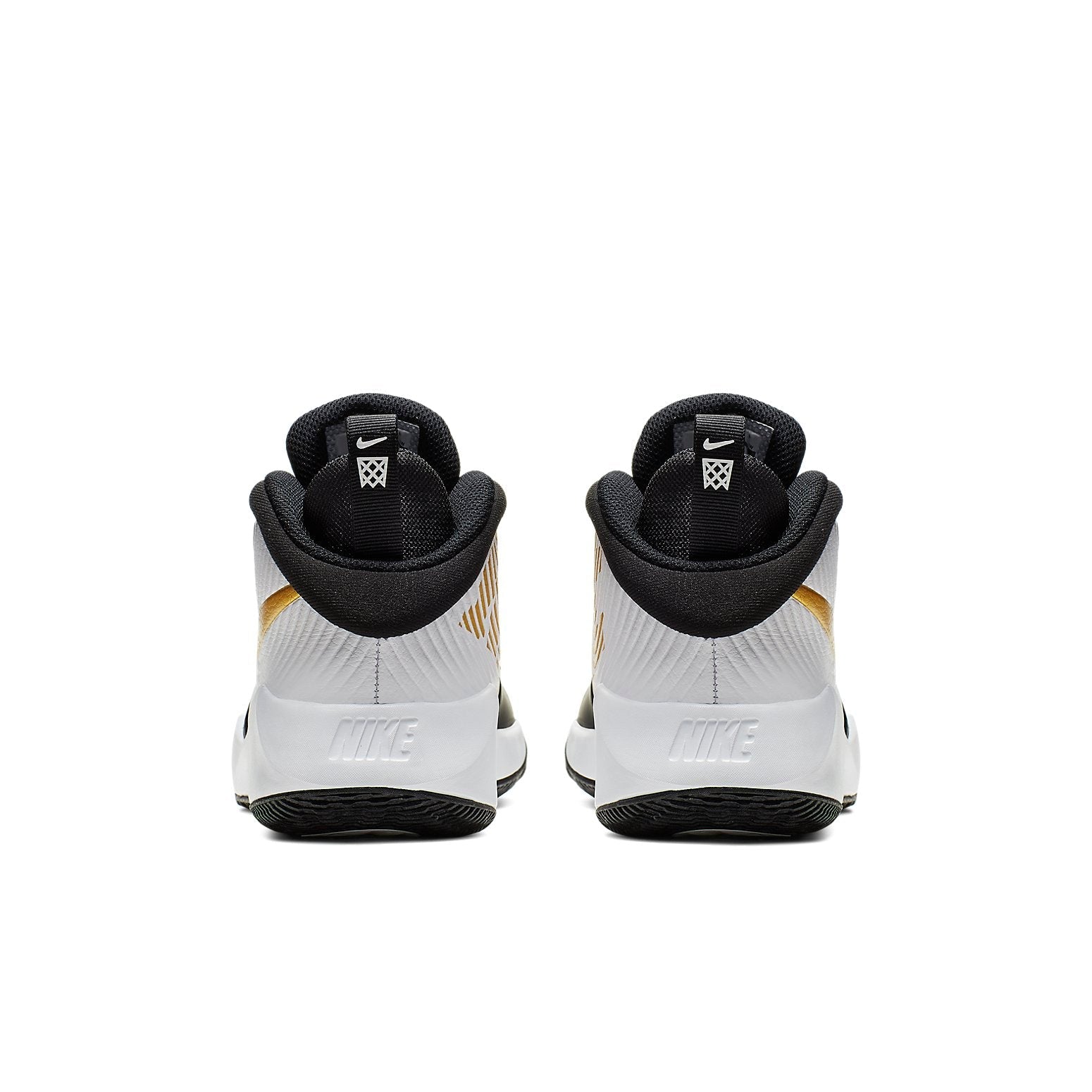 (GS) Nike Team Hustle D9 'Black Metallic Gold' AQ4224-004
