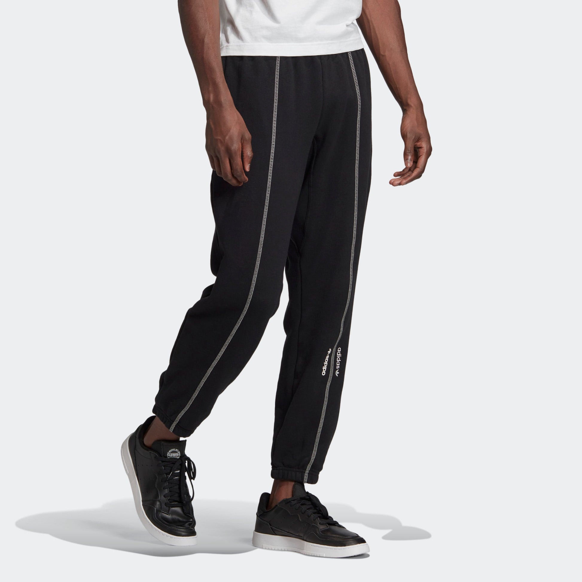 adidas originals F Sweatp Cozy Bundle Feet Pocket Casual Sports Pants Black GD9310