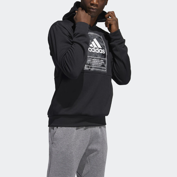 adidas Casual Sports Training Printing Black GE5519
