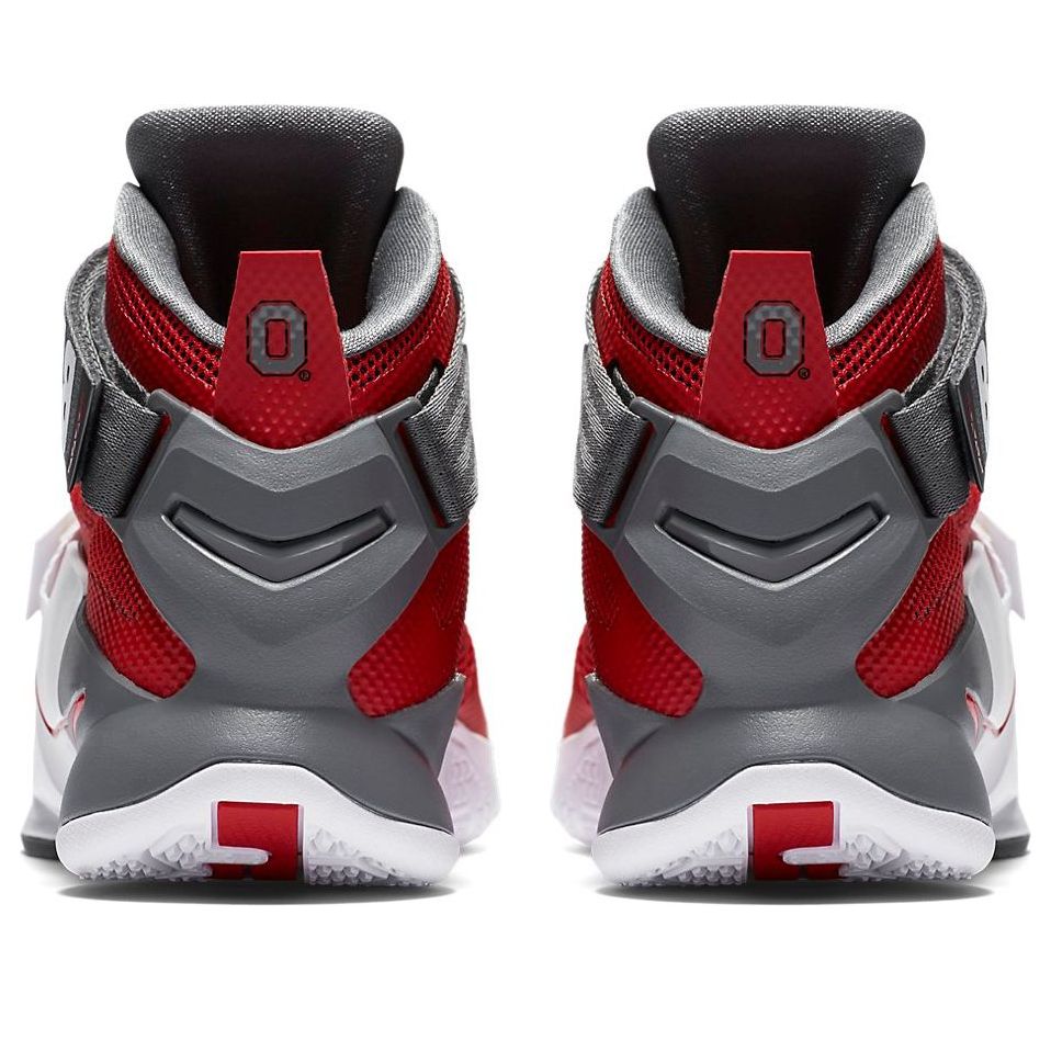 Nike LeBron Soldier 9 Premium 'Ohio State Buckeyes' 749490-601