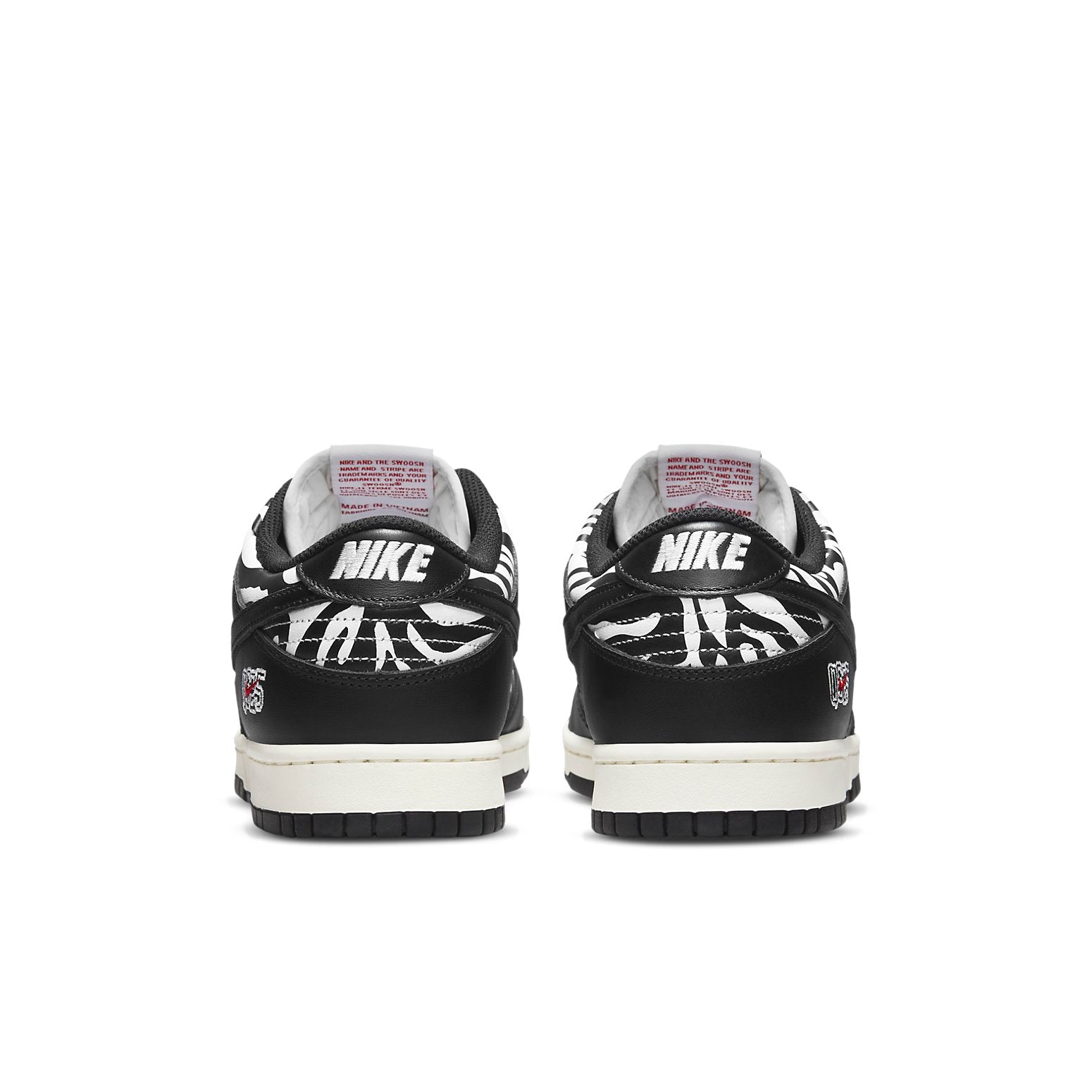 Nike x Quartersnacks SB Dunk Low 'Little Debbies Zebra Cakes' DM3510-001