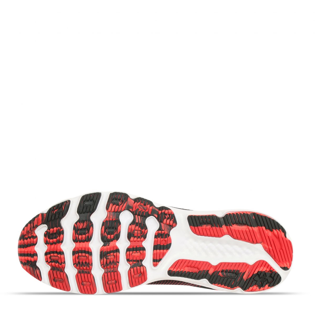 Under Armour Charged Escape 4 Knit Running Sneakers 'Black Red' 3026521-003