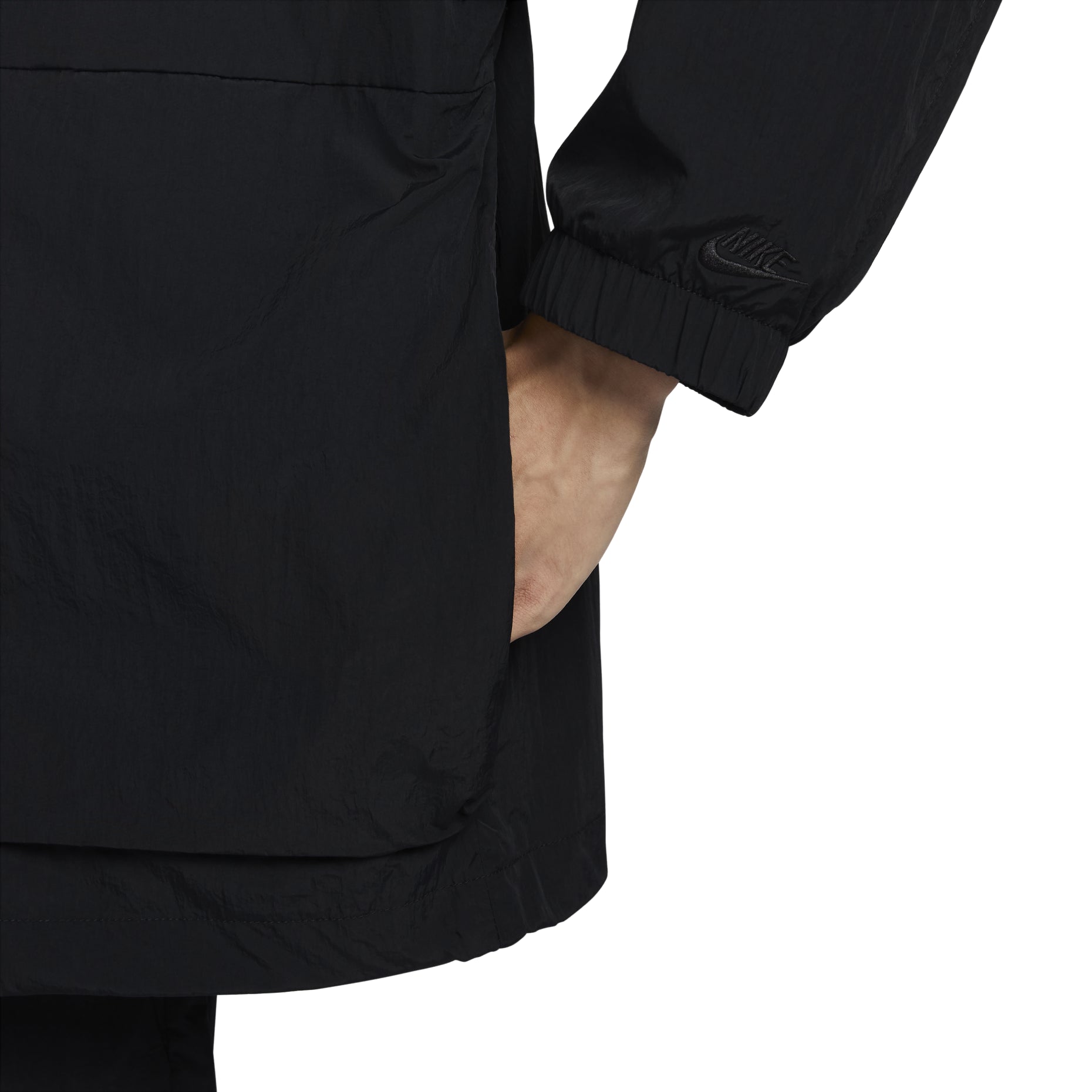 Nike Tech Jacket Asia Sizing 'Black' FZ0715-010