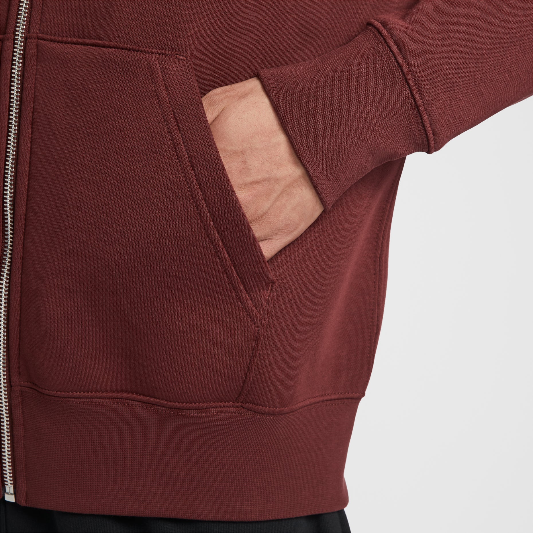 Nike Club Fleece Hoodie 'Deep Team Red' FN3862-619