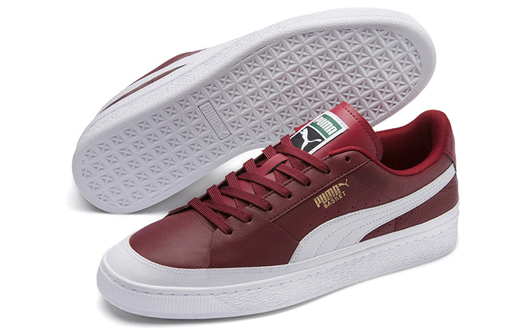 (WMNS) PUMA Basket Skate Red/White 369175-03