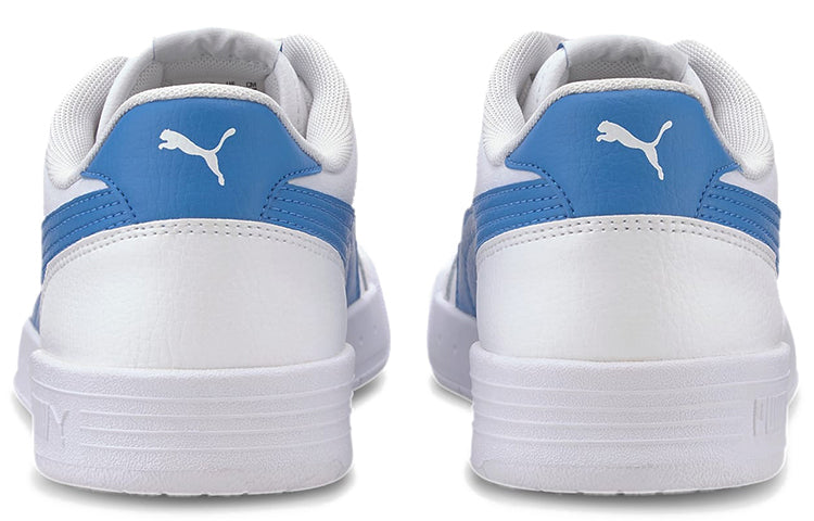 PUMA Caracal SoftFoam Retro Low Top Casual Skate Shoes Unisex White Blue 369863-10