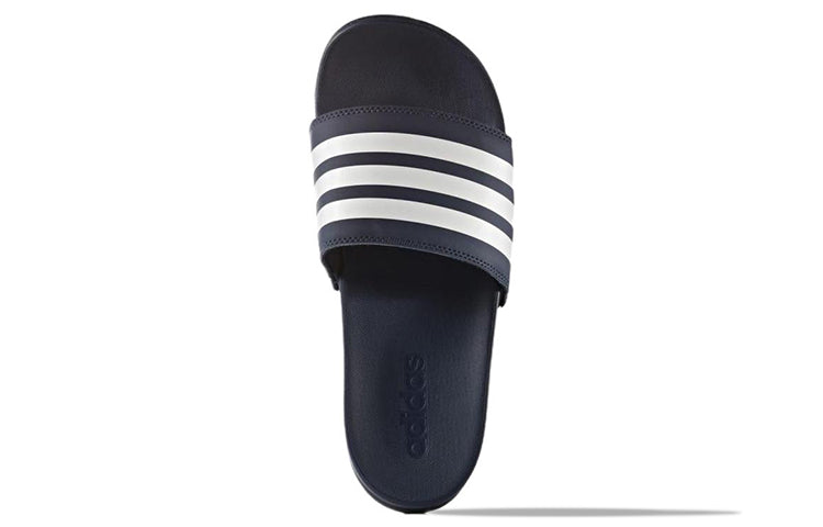 (WMNS) adidas Adilette Cloudfoam Plus Stripes 'Blue White' DA9340