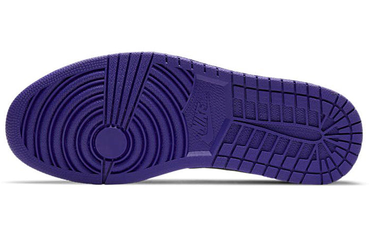 Air Jordan 1 Low 'Court Purple White' 553558-500