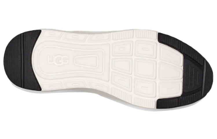 (WMNS) UGG La Daze Sports Shoe Black White 1114494-BLK